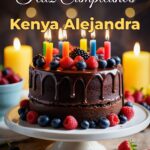 feliz cumpleaños kenya alejandra