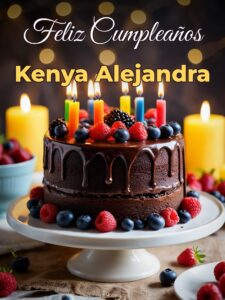 Feliz cumpleaños kenya alejandra