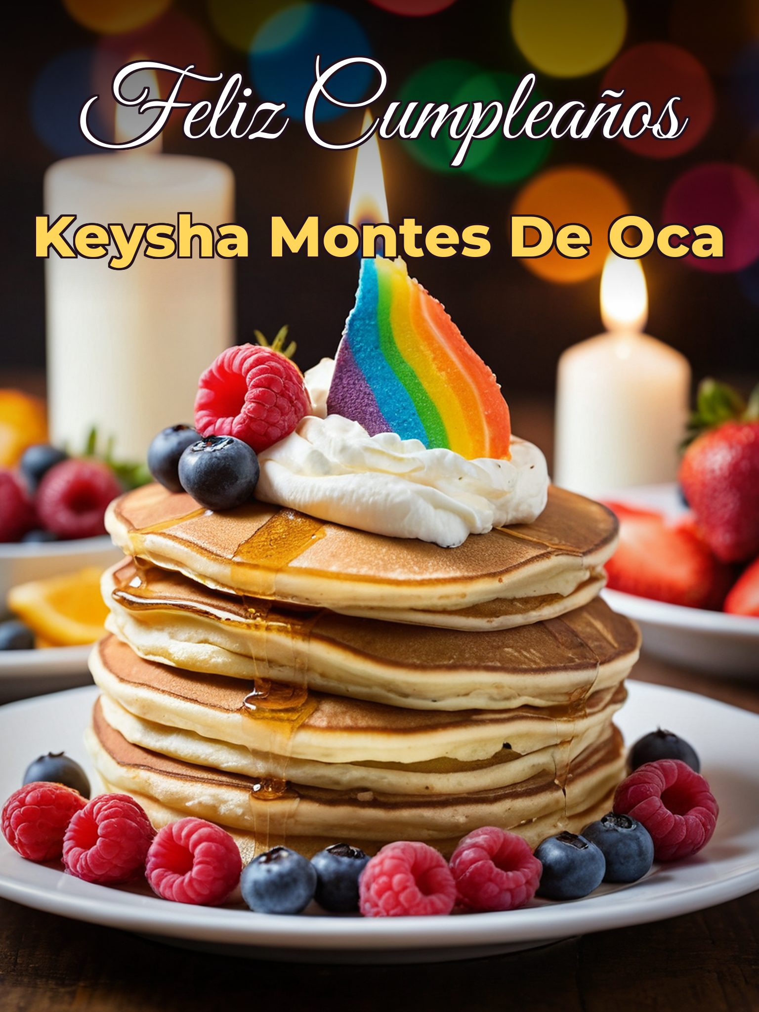 Feliz cumpleaños keysha montes de oca