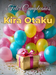 Feliz cumpleaños kira otaku