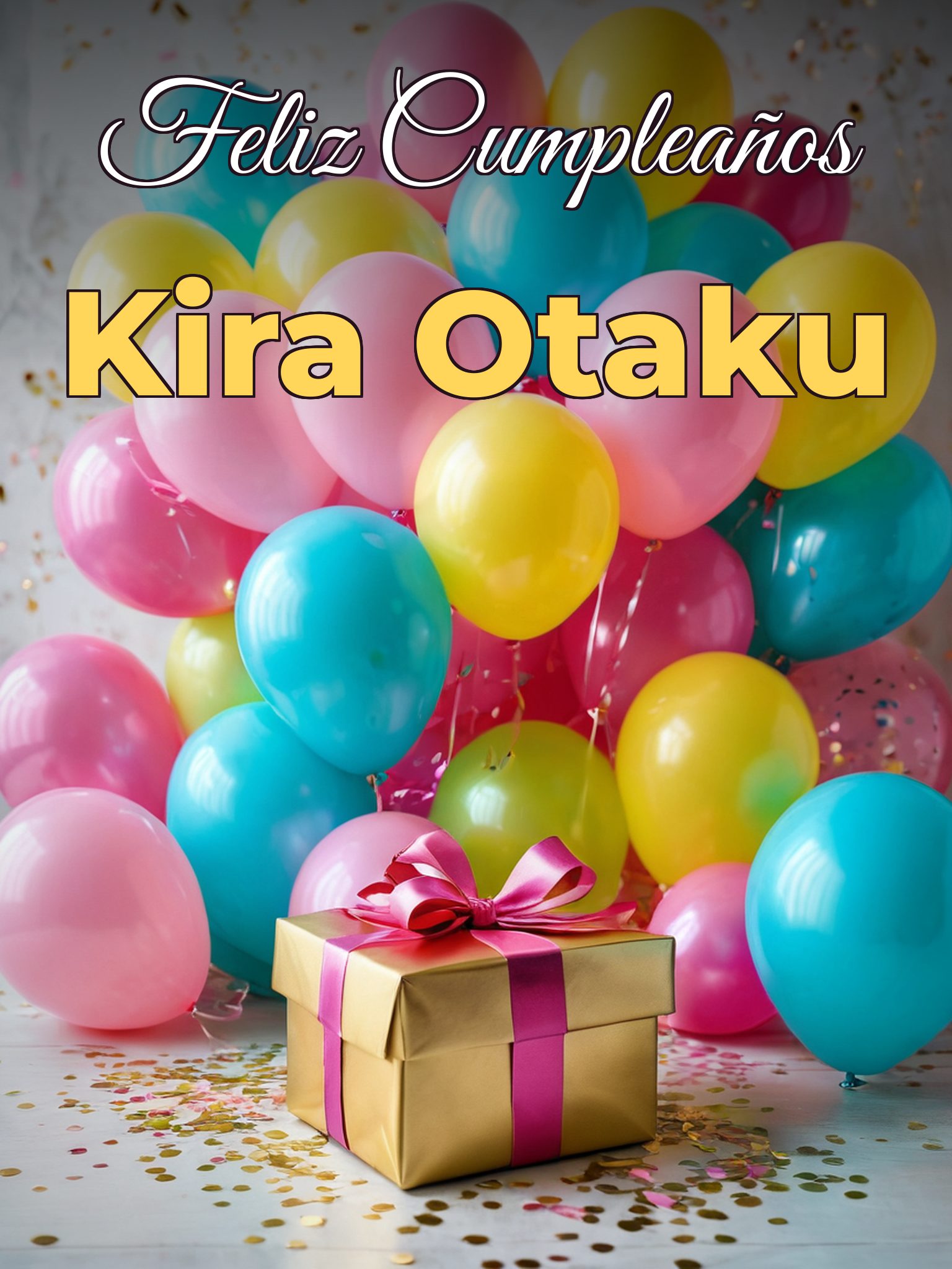 Feliz cumpleaños kira otaku