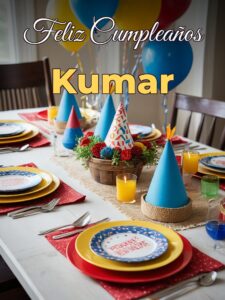 Feliz cumpleaños kumar