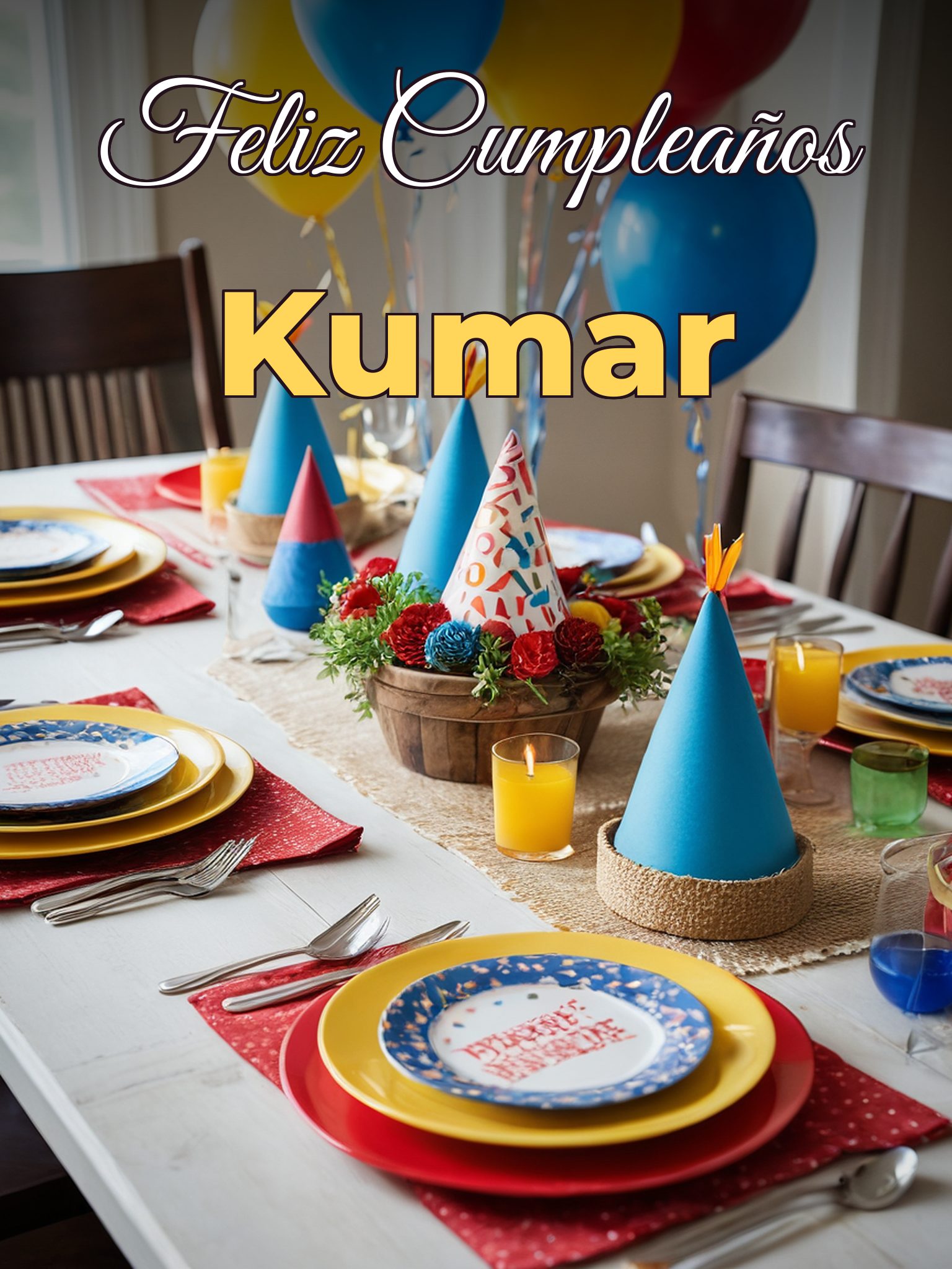 Feliz cumpleaños kumar