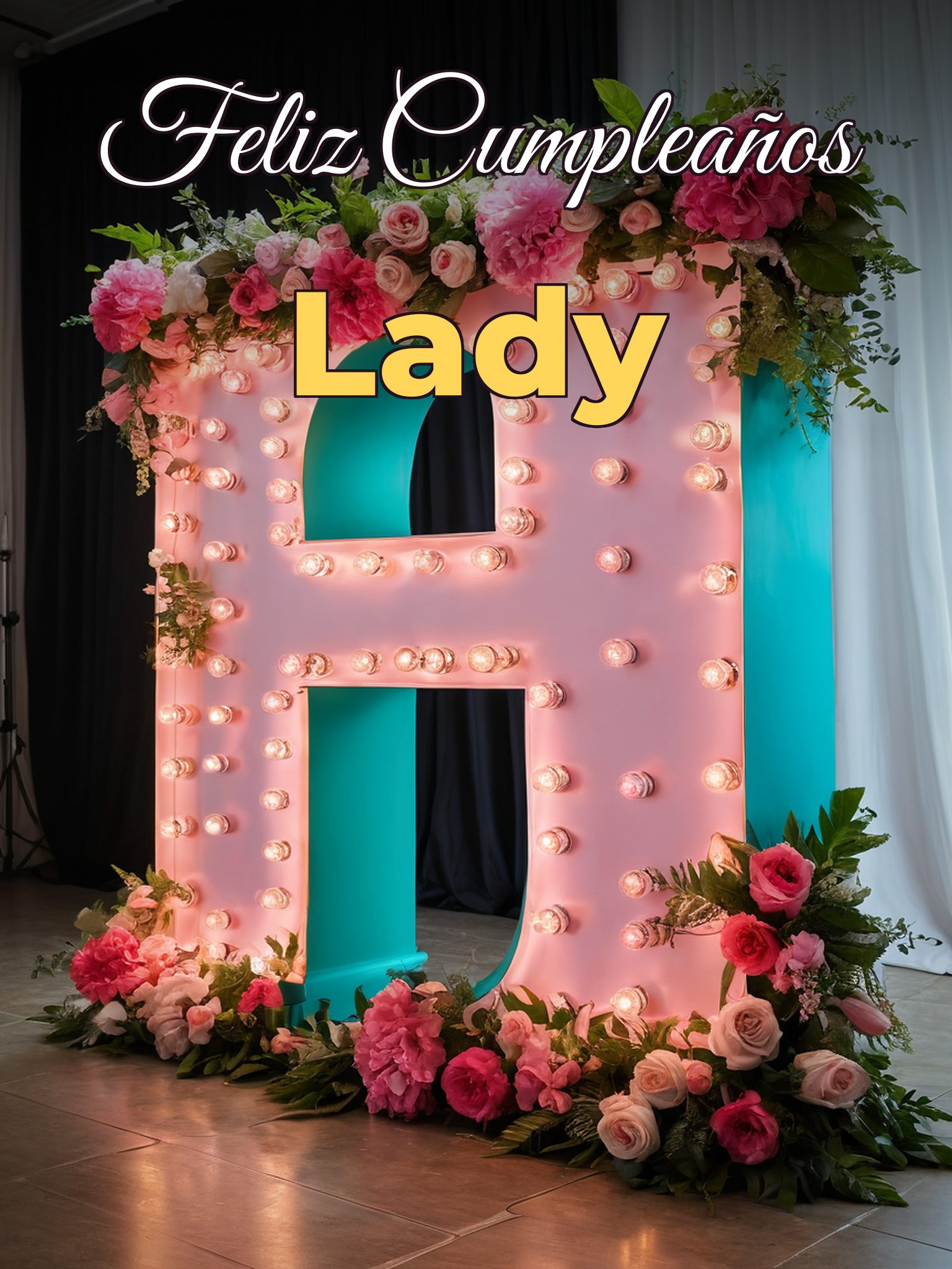 Feliz cumpleaños lady