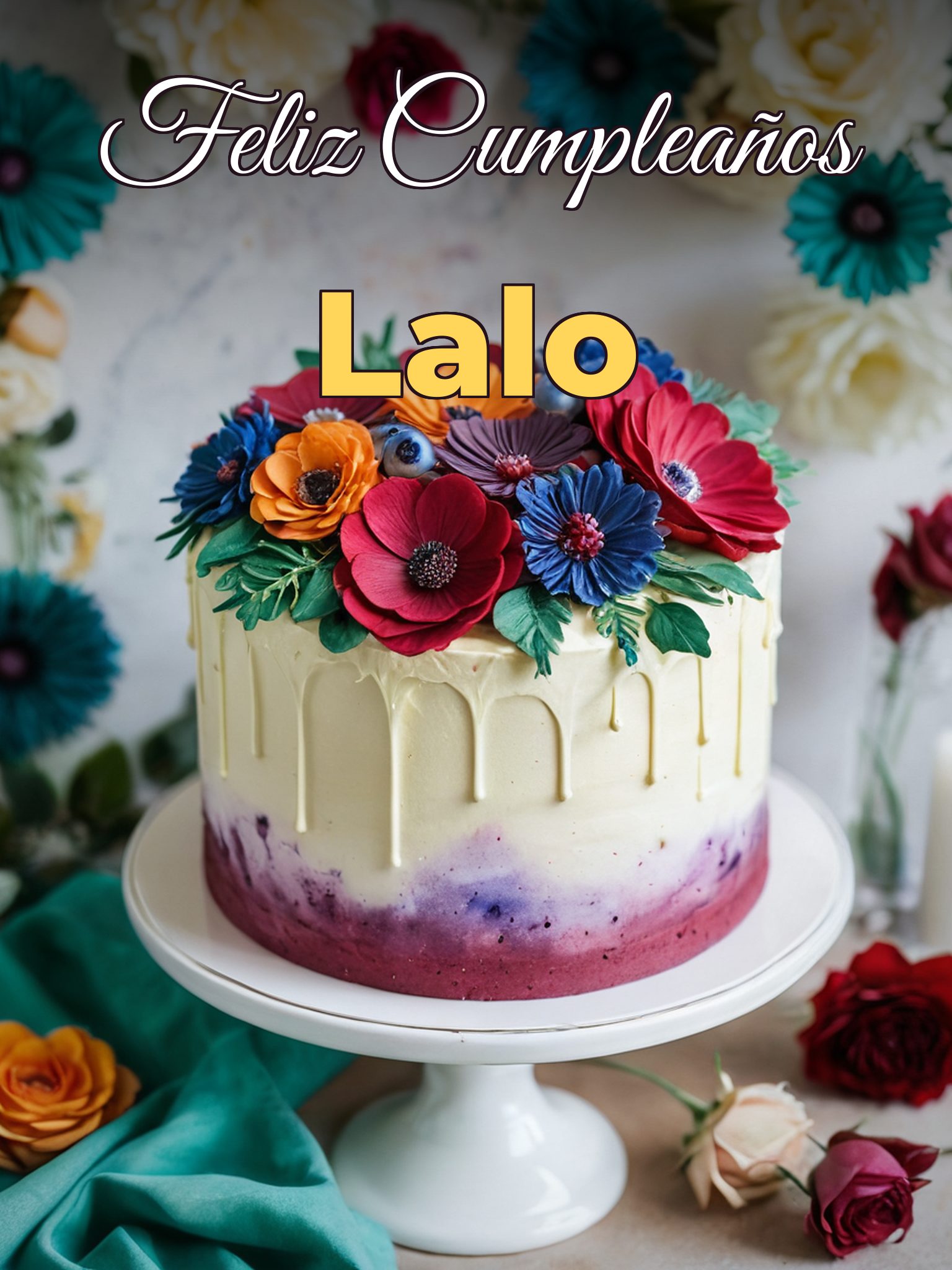 Feliz cumpleaños lalo