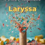 feliz cumpleaños laryssa