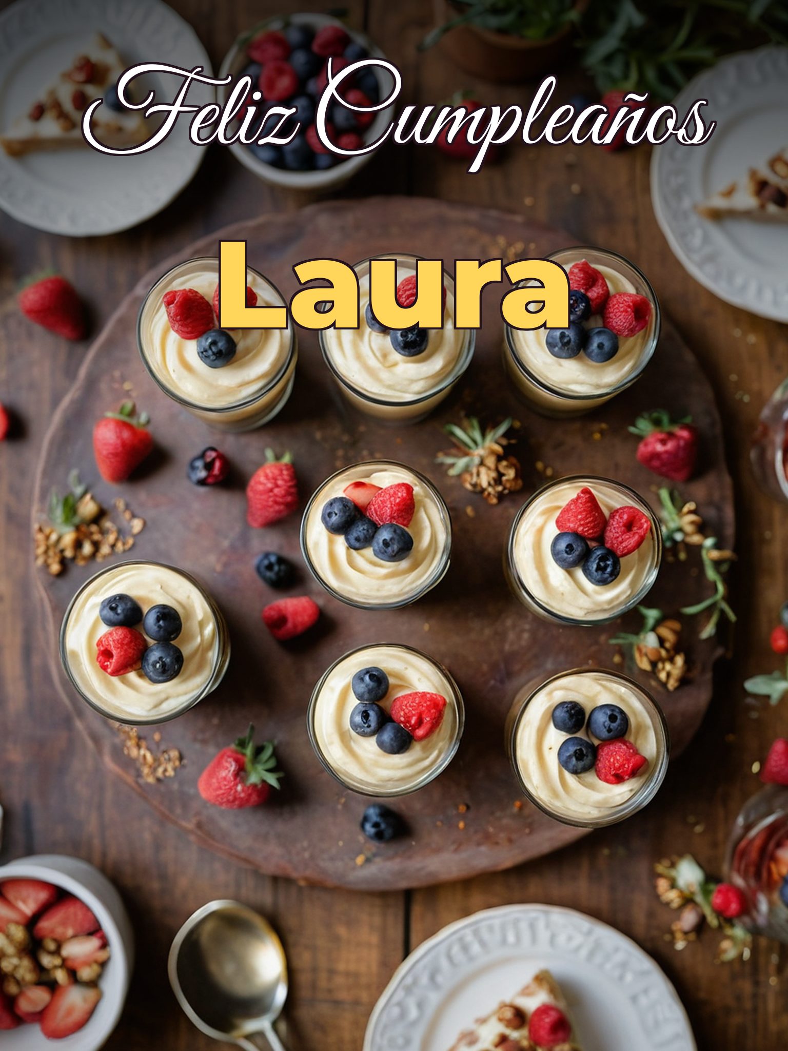Feliz cumpleaños laura