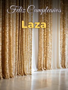 Feliz cumpleaños laza