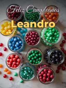 Feliz cumpleaños leandro