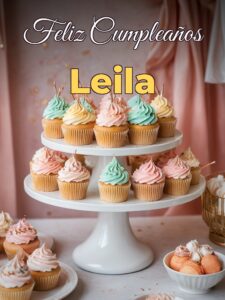 Feliz cumpleaños leila