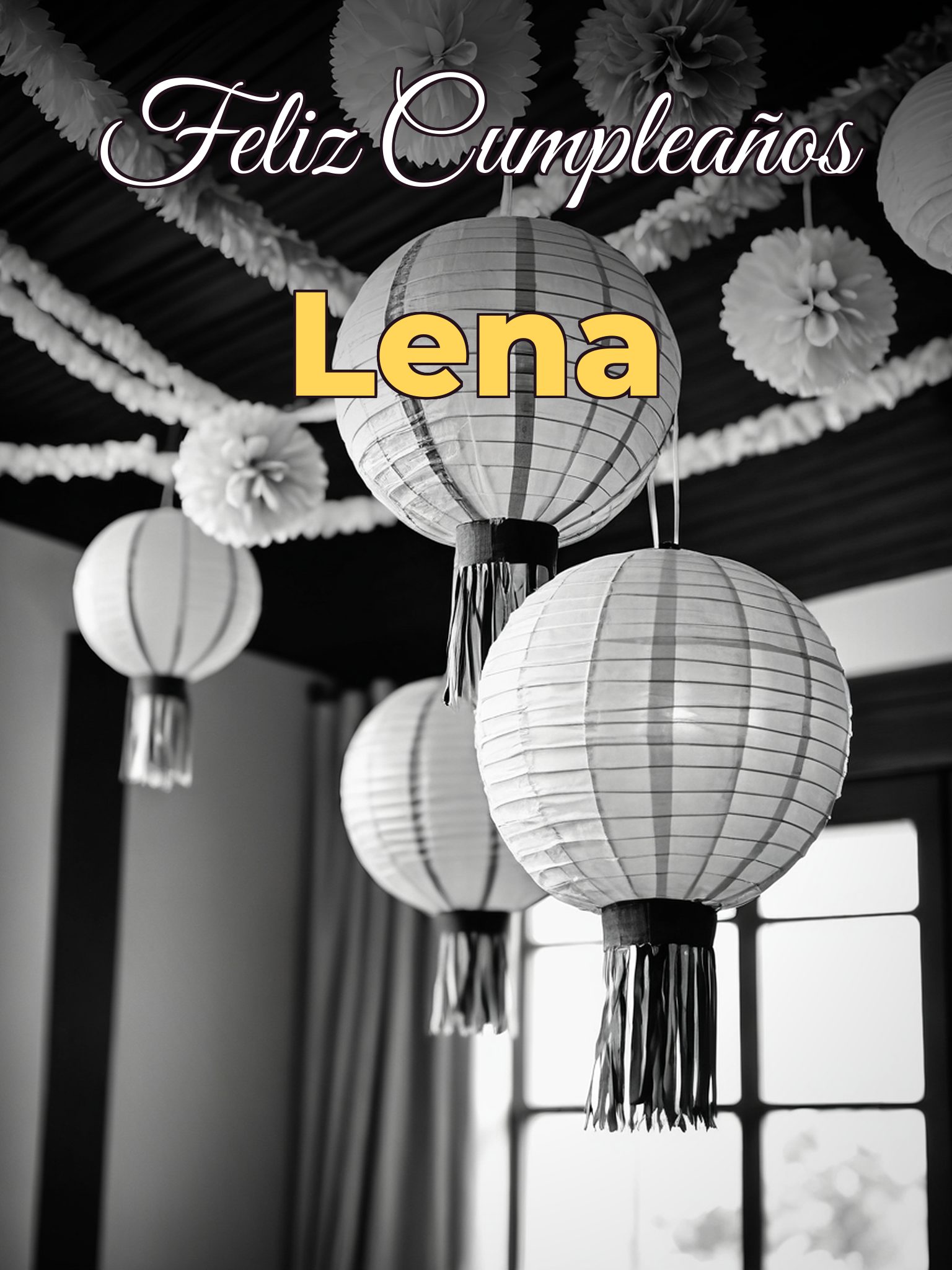 Feliz cumpleaños lena