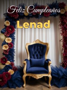 Feliz cumpleaños lenad