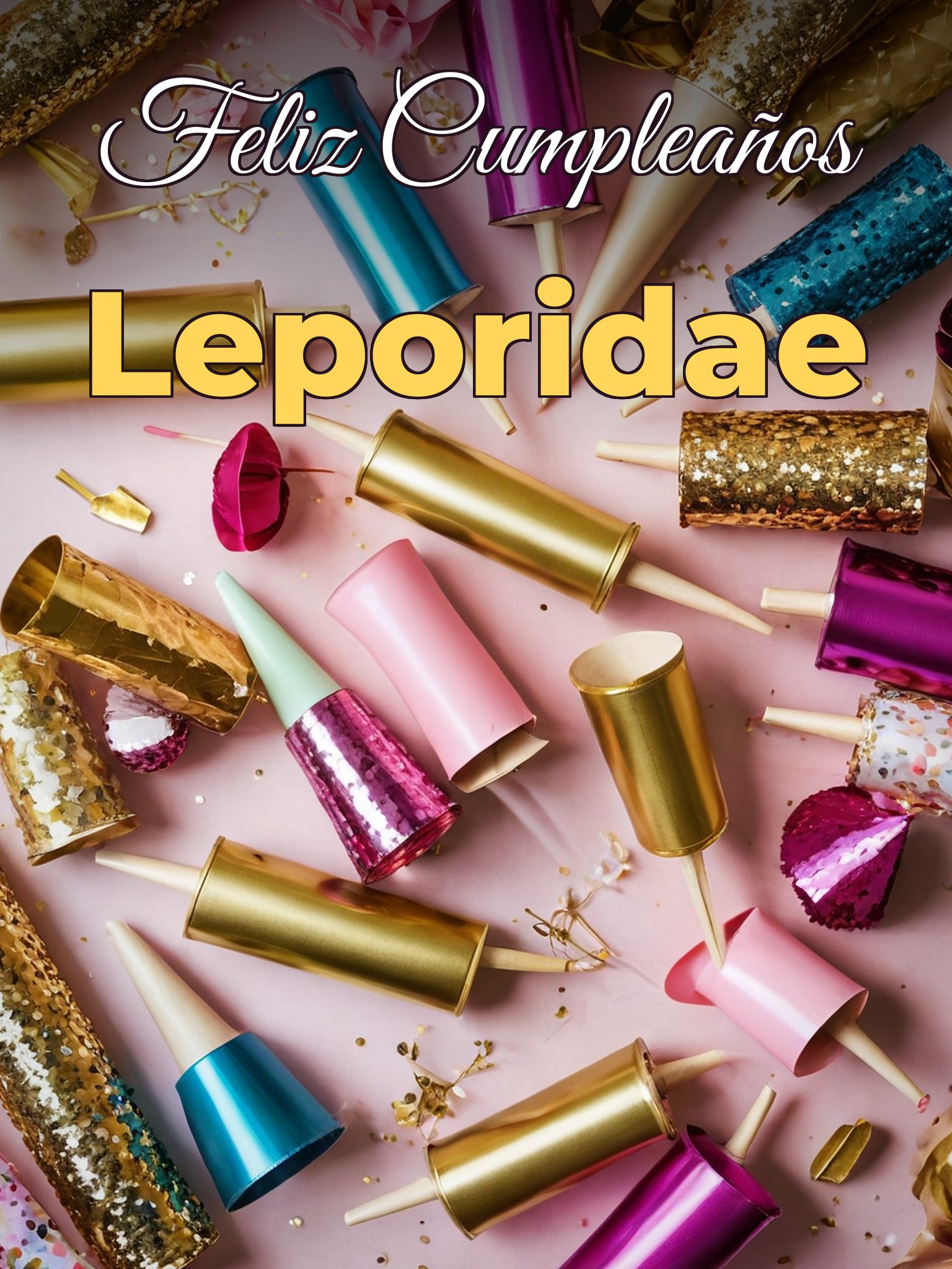 Feliz cumpleaños leporidae