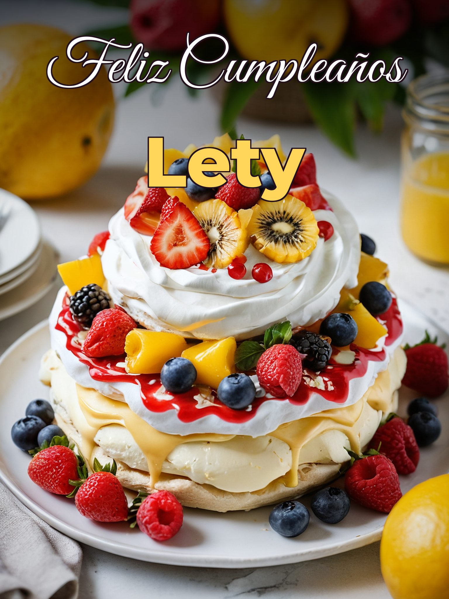 Feliz cumpleaños lety