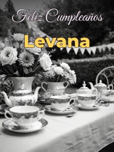 Feliz cumpleaños levana