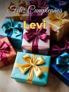 Feliz cumpleaños levi