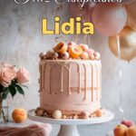 feliz cumpleaños lidia