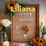feliz cumpleaños liliana