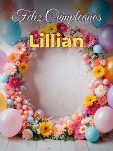 Feliz cumpleaños lillian