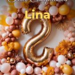 feliz cumpleaños lina
