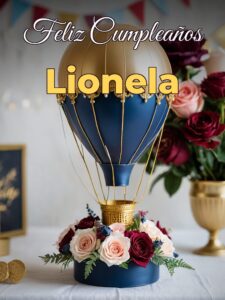Feliz cumpleaños lionela
