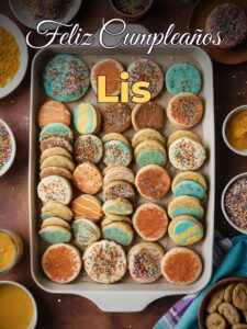 Feliz cumpleaños lis