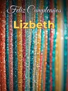 Feliz cumpleaños lizbeth