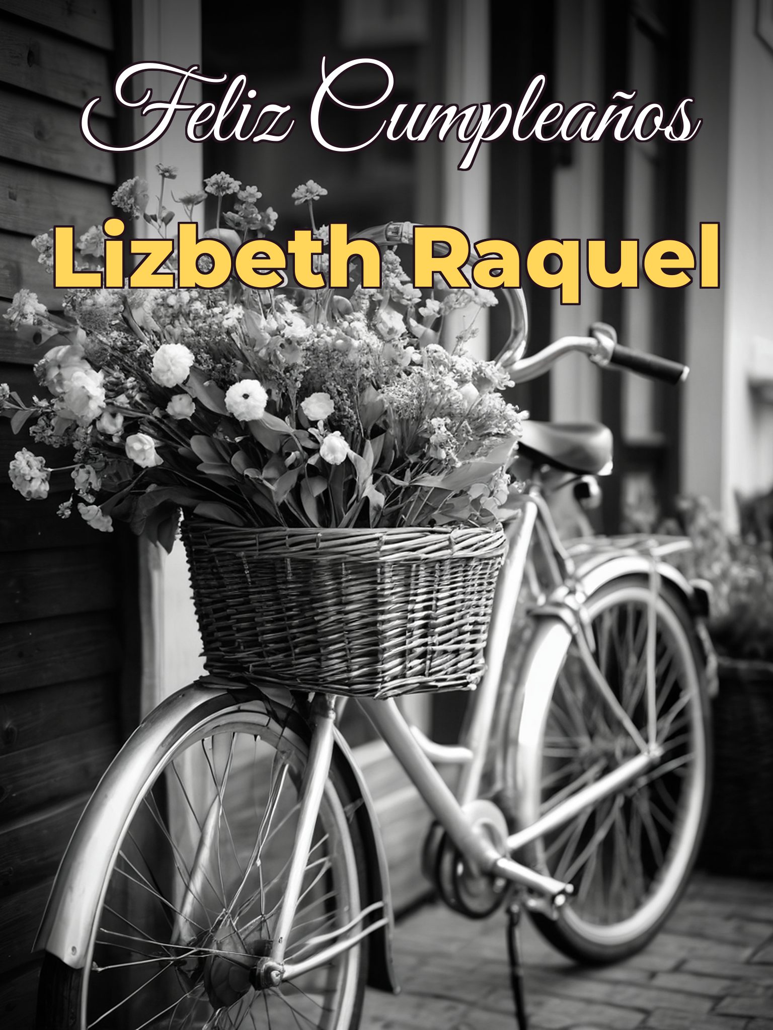 Feliz cumpleaños lizbeth raquel