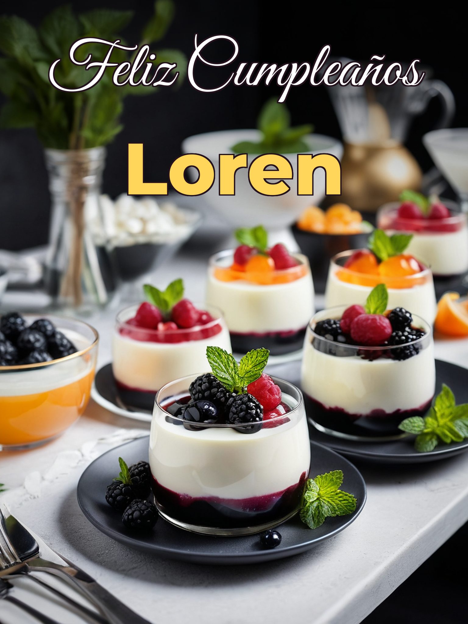 Feliz cumpleaños loren
