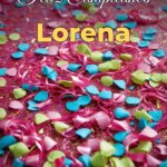 feliz cumpleaños lorena