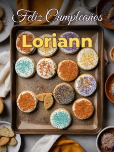 Feliz cumpleaños loriann
