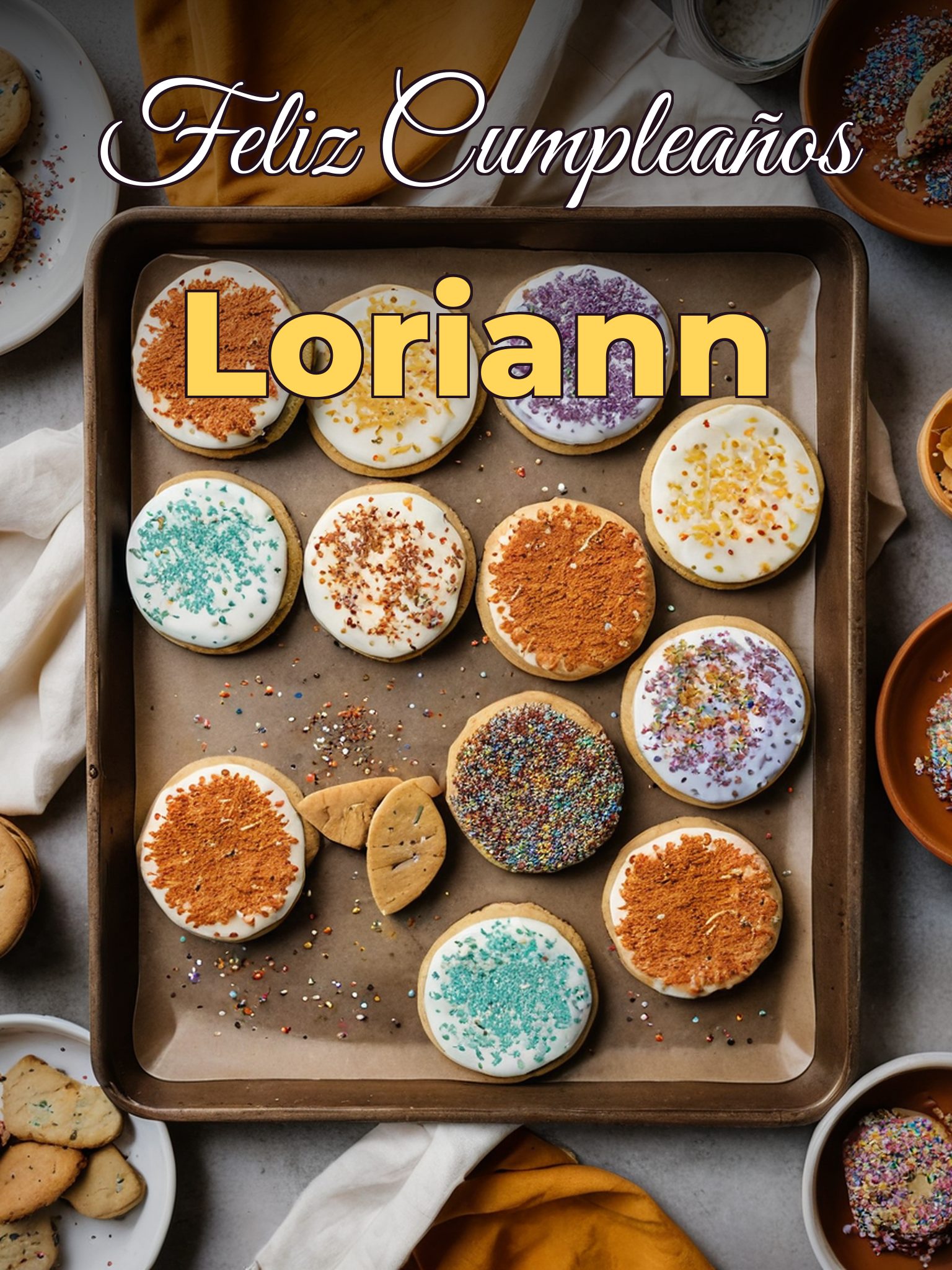 Feliz cumpleaños loriann