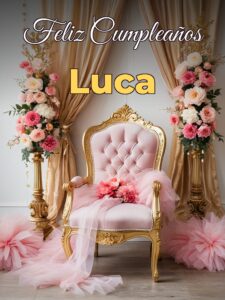 Feliz cumpleaños luca