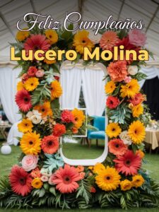 Feliz cumpleaños lucero molina