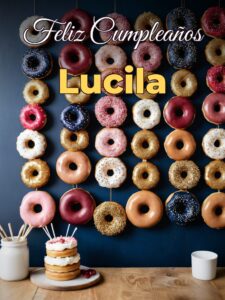 Feliz cumpleaños lucila