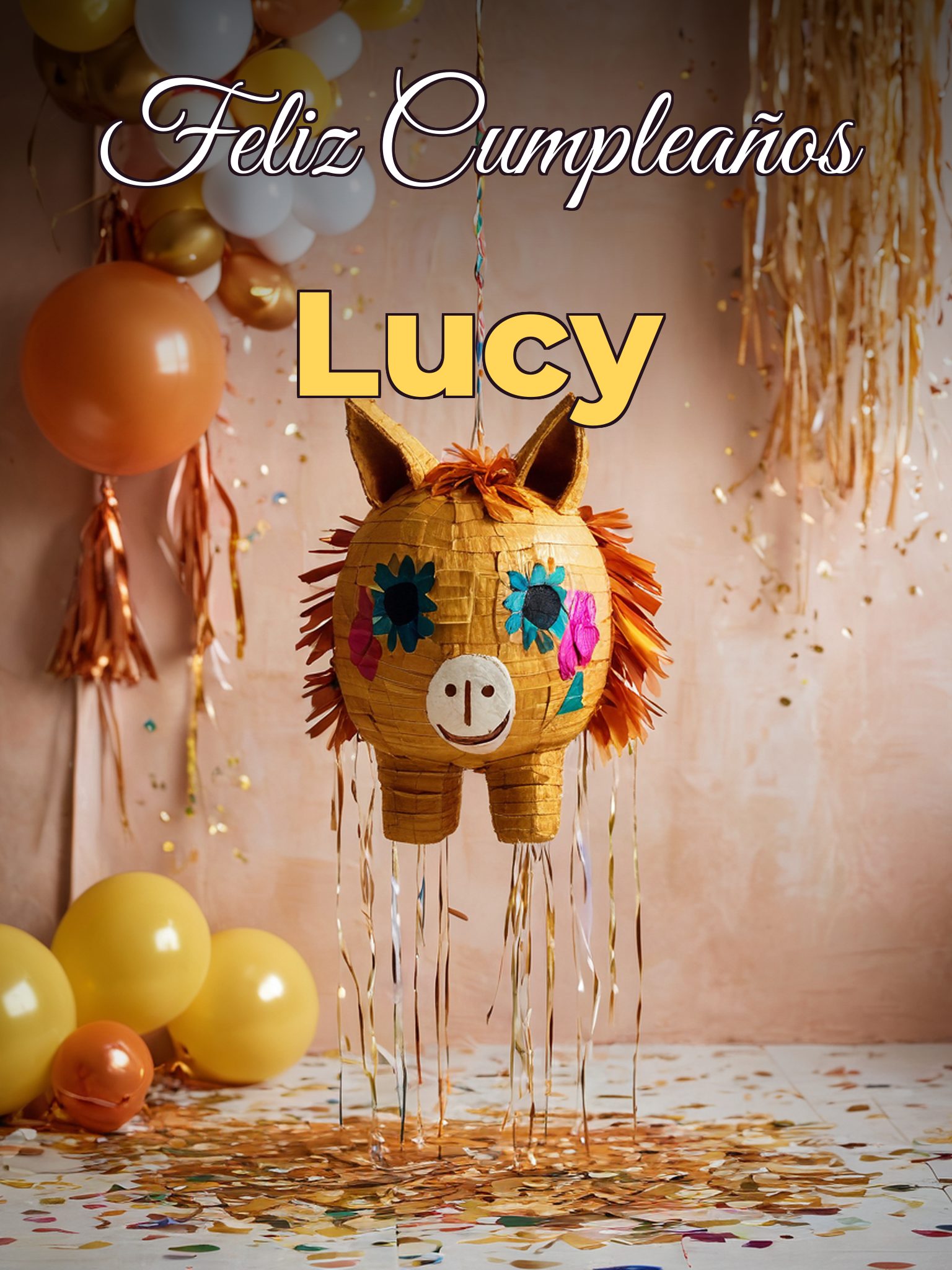 Feliz cumpleaños lucy
