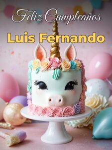 Feliz cumpleaños luis fernando