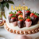 feliz cumpleaños luisa