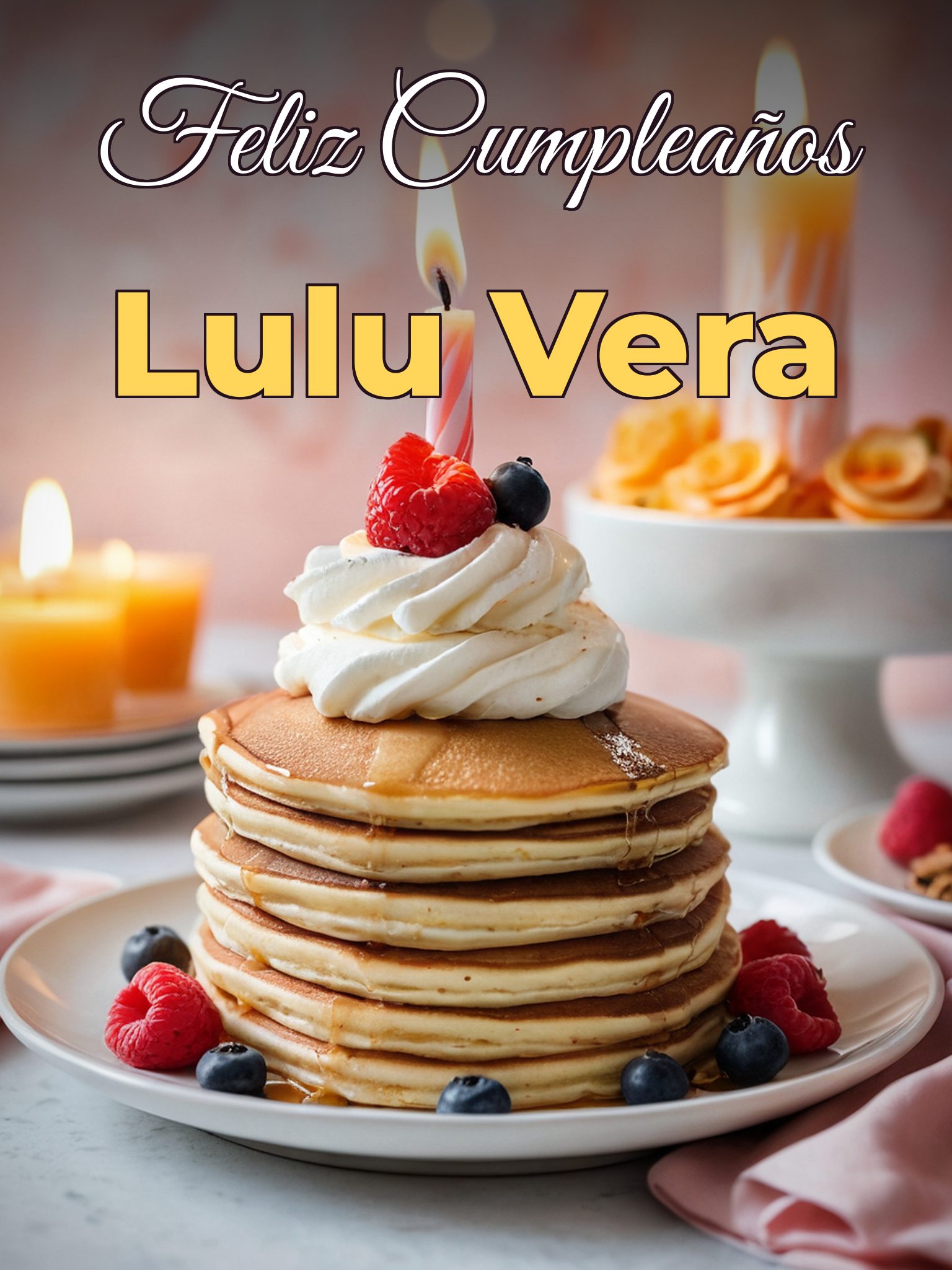 Feliz cumpleaños lulu vera