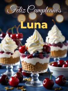 Feliz cumpleaños luna