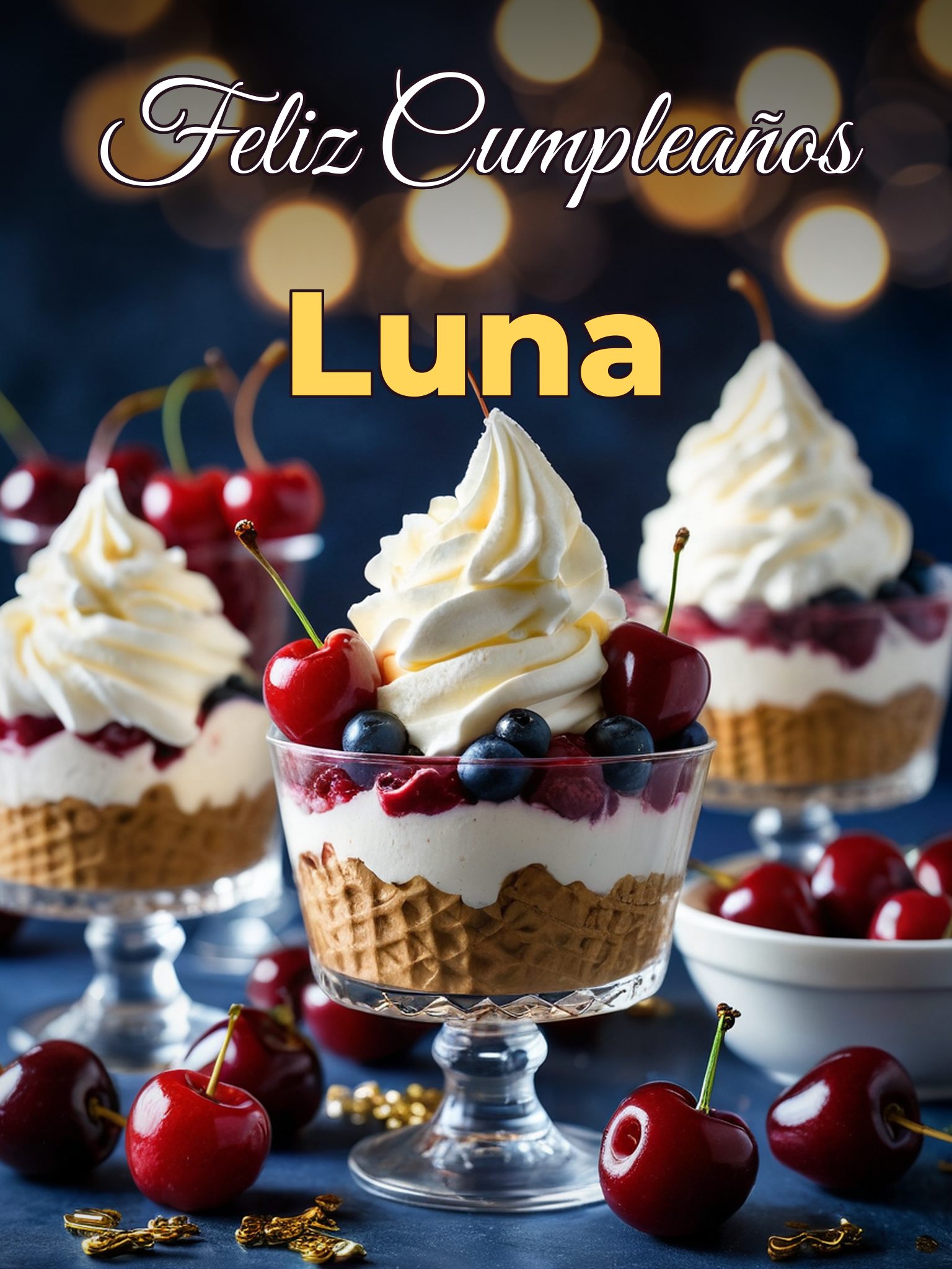 Feliz cumpleaños luna