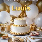 feliz cumpleaños luuis