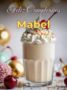 Feliz cumpleaños mabel