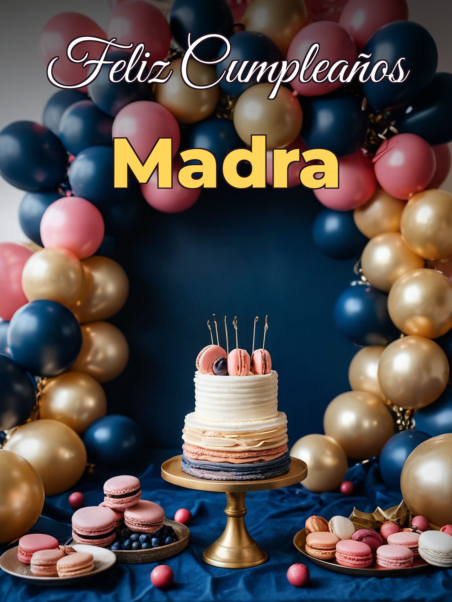 Feliz cumpleaños madra