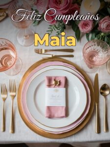 Feliz cumpleaños maia