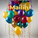 feliz cumpleaños mailin
