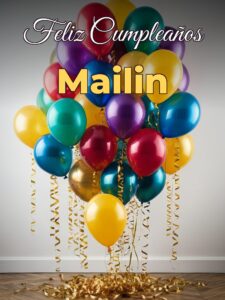Feliz cumpleaños mailin
