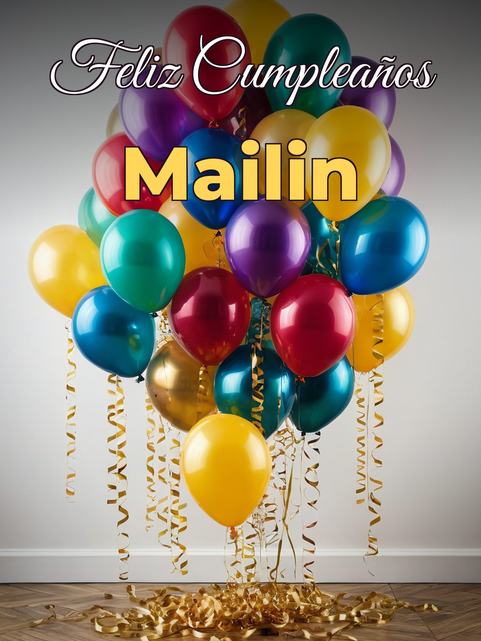 Feliz cumpleaños mailin