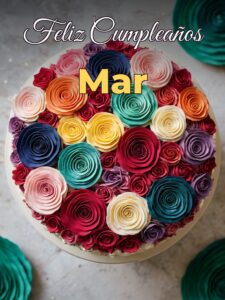 Feliz cumpleaños mar
