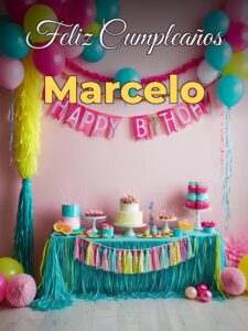Feliz cumpleaños marcelo